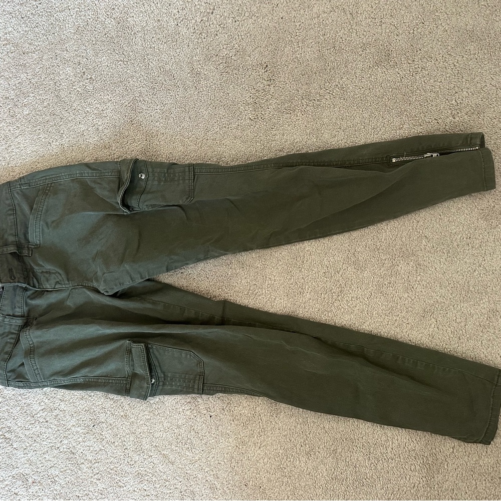 Level 99 cargo ankle zip pant